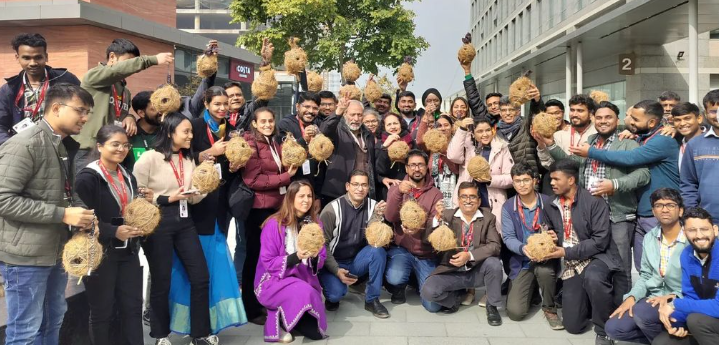 Rakesh ji invited to conduct  Nest Making Workshop with  Air India Senior Leadership at their Head Quarters